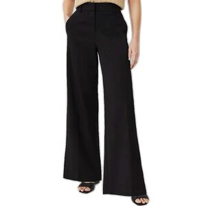 Elle Wide Leg Black Dress Pants Size 14 Long